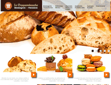 Tablet Screenshot of lecroquembouche.com